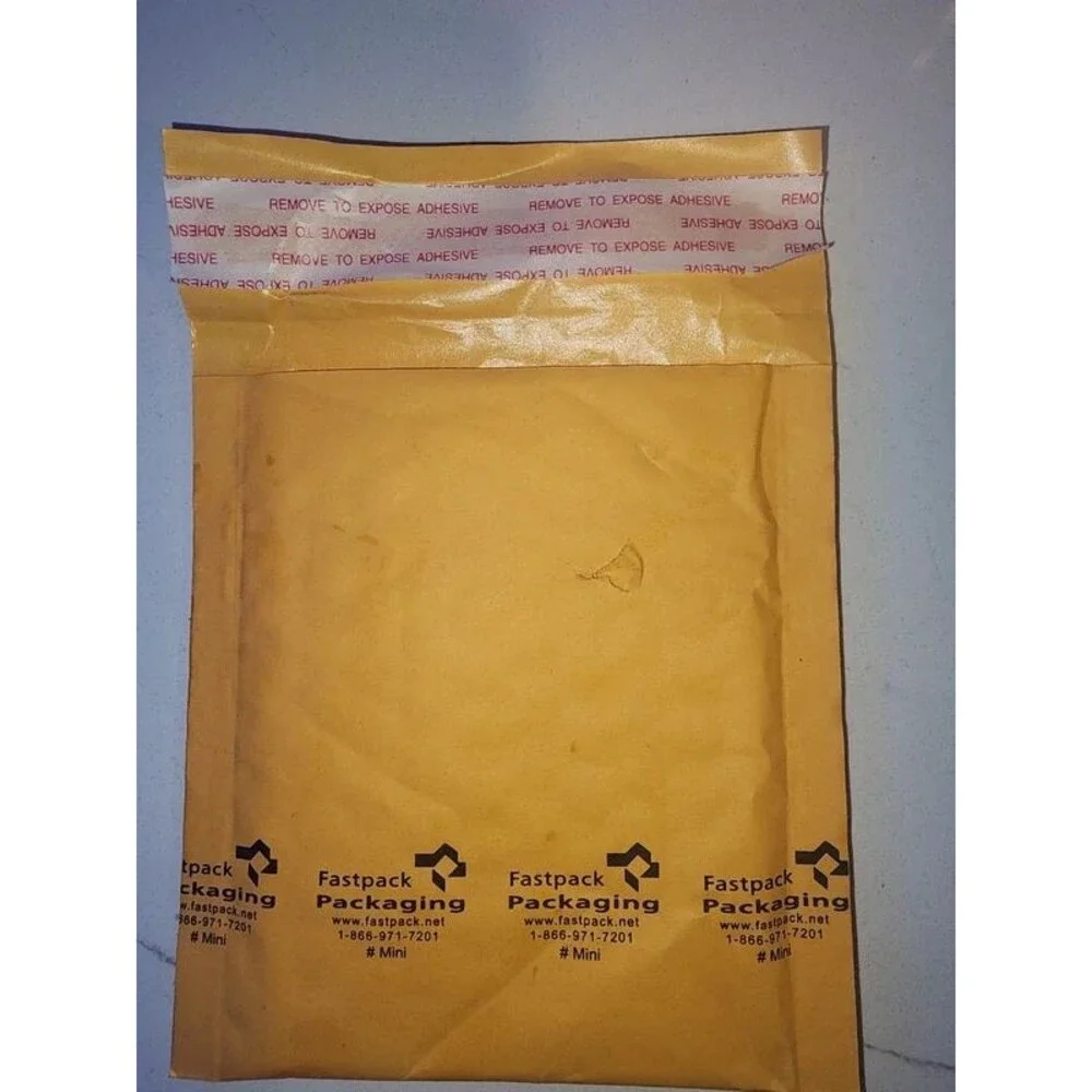 50 pks Bubble Mailers 4x5 Padded Shipping Envelopes, Self-Seal,